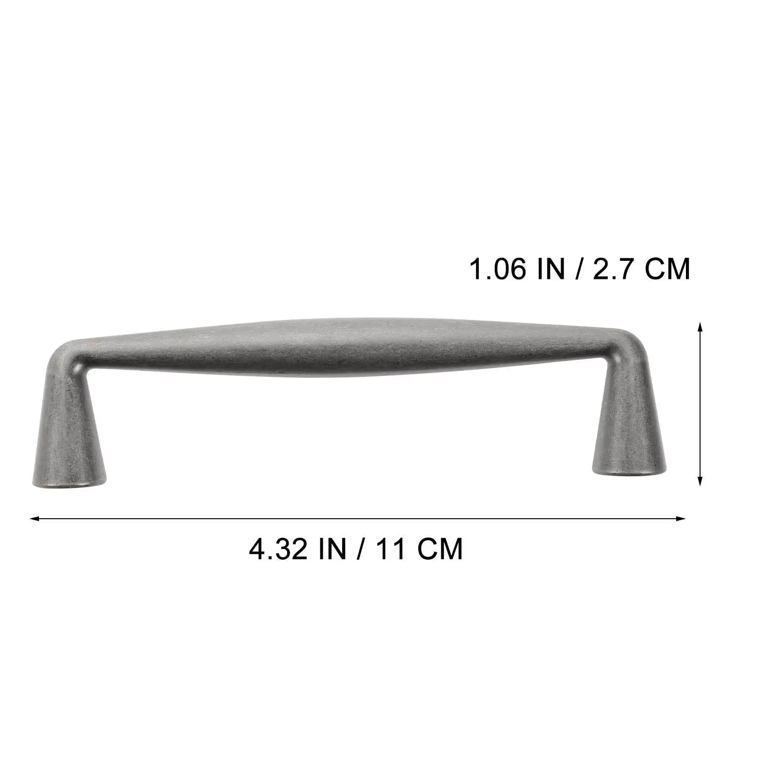 

4Pcs Classic Bronze Furniture Pulls Durable Size Suitable for Dresser Drawer Door Handles Kitchen Bedroom Dresser Pulls