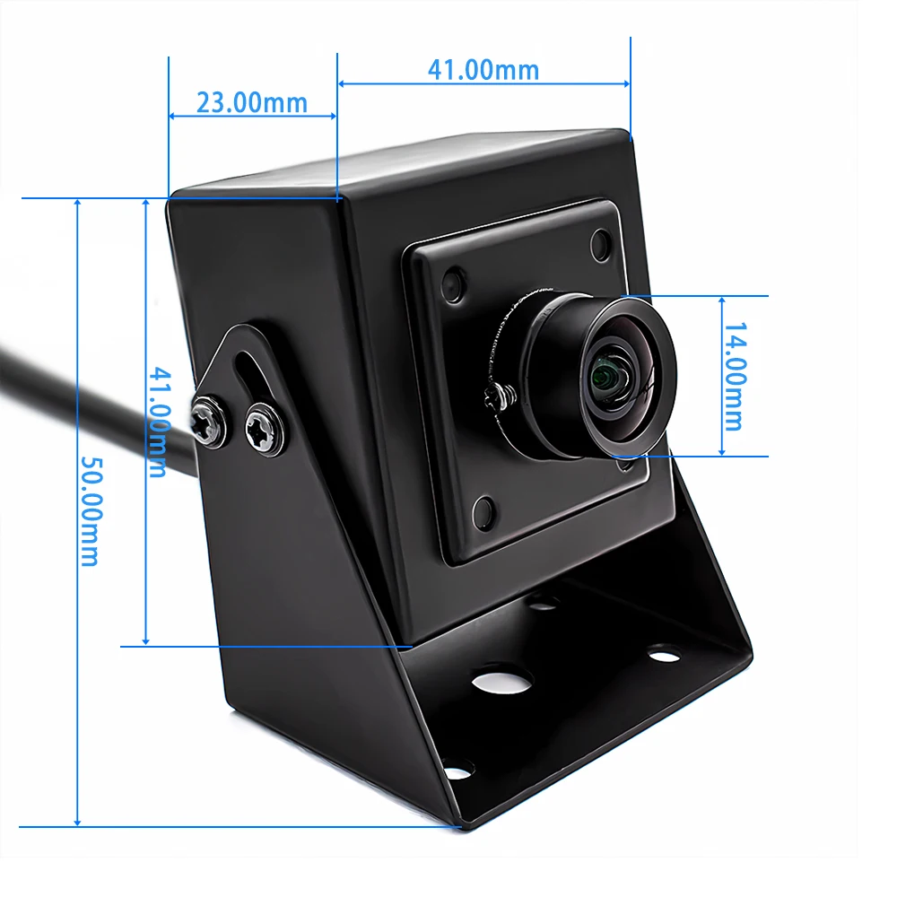 Câmera IP WGWK 6MP IMX335 H.265+ Blacklight 1/2.8" Sensor CMOS 2.0mm 107 °   Grande angular sem lente de distorção RTSP P2P Onvif HD Webcam