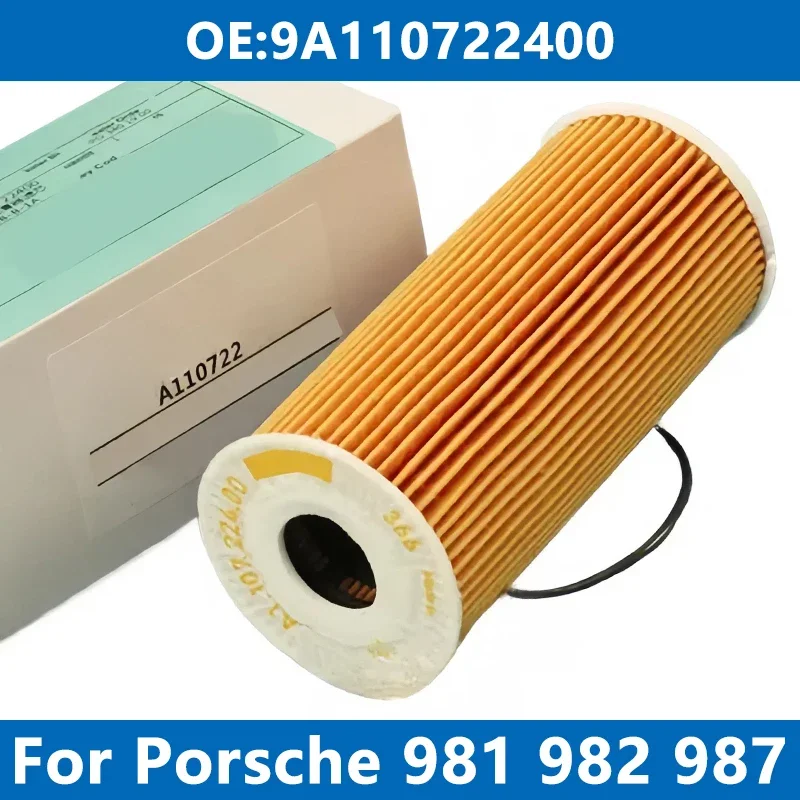 

Car Engine Oil Filter 9A110722400 For PORSCHE 718 BOXSTER CAYMAN 982 4.0 GT 981 2.7 2.9 3.4 3.8 S R GTS Spyder