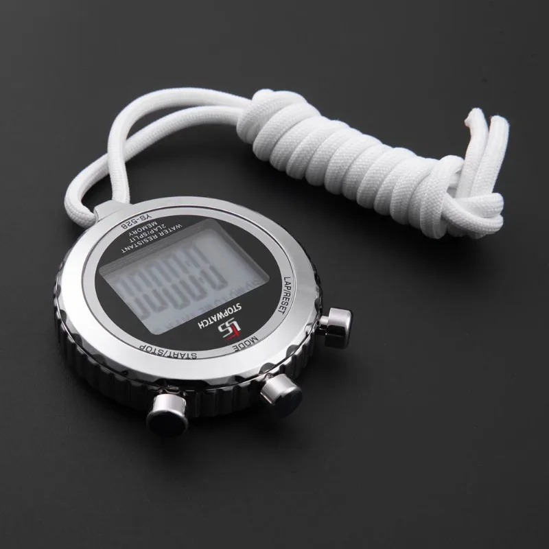 All-metal large screen display stopwatch fitness sports track and field