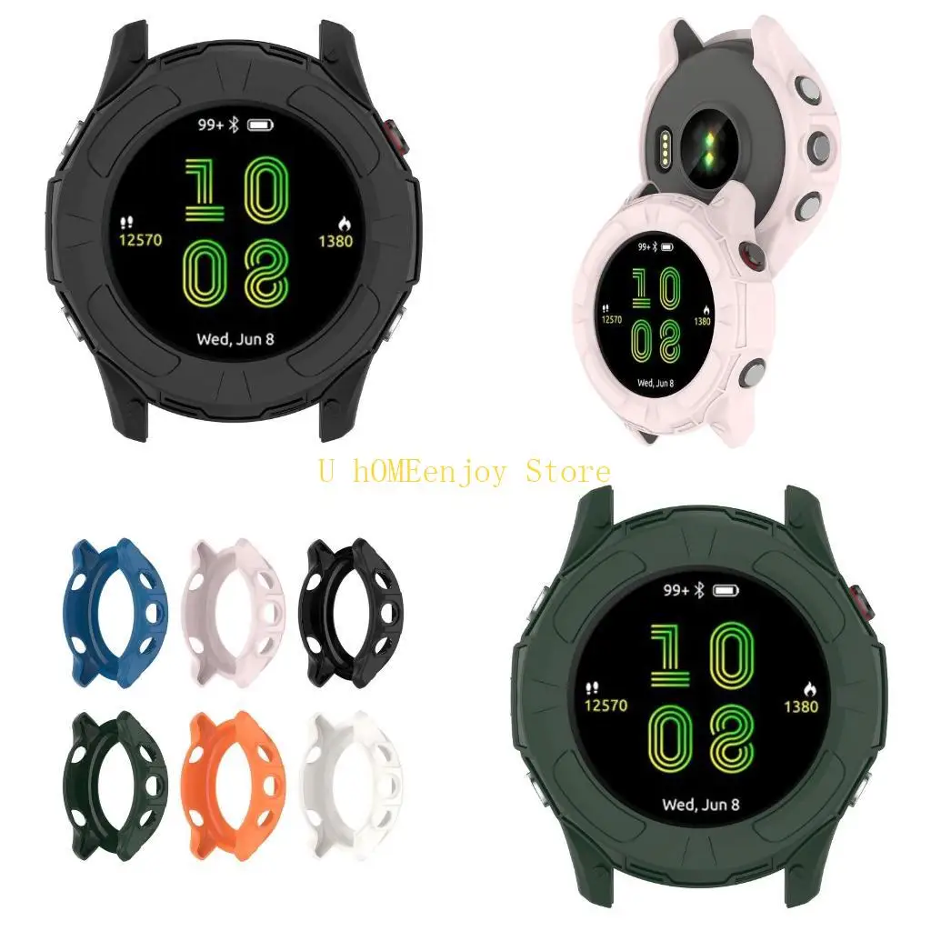 

B0KF for Smart Watch Coverage for Case Waterproof Protector Housing Washable Bumper for Shell for Forerunner 255