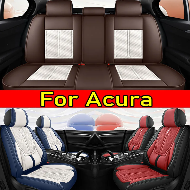 

For Acura Car seat cover waterproof PU leather breathable wear-resistant waist full set 5 seat full wrap seat cover