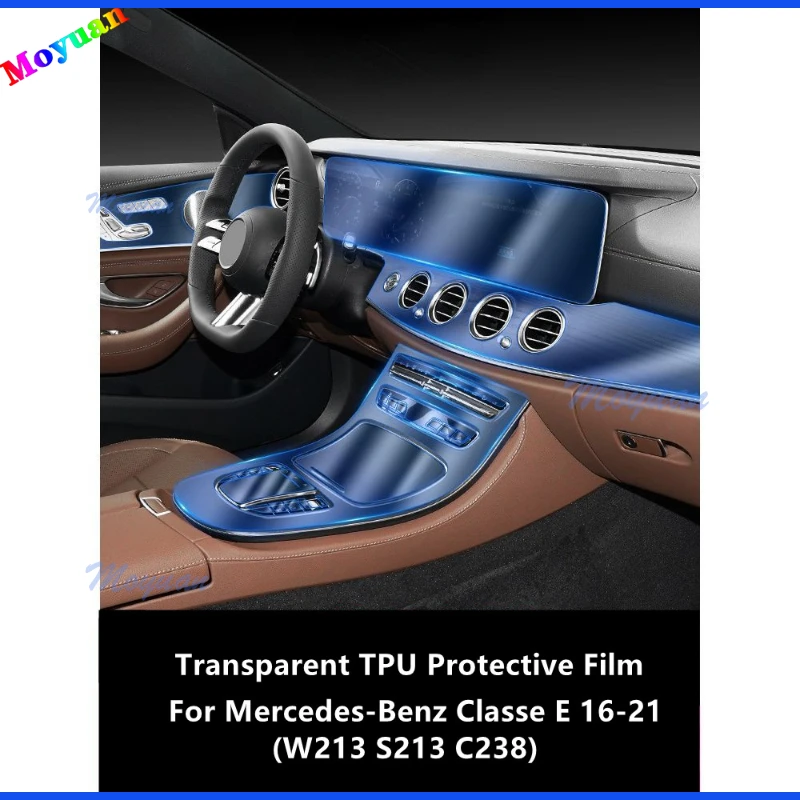 

Навигационный экран для Mercedes-Benz Class E16-21 W213 C238, Автомобильный интерьер, наклейка с защитой от царапин