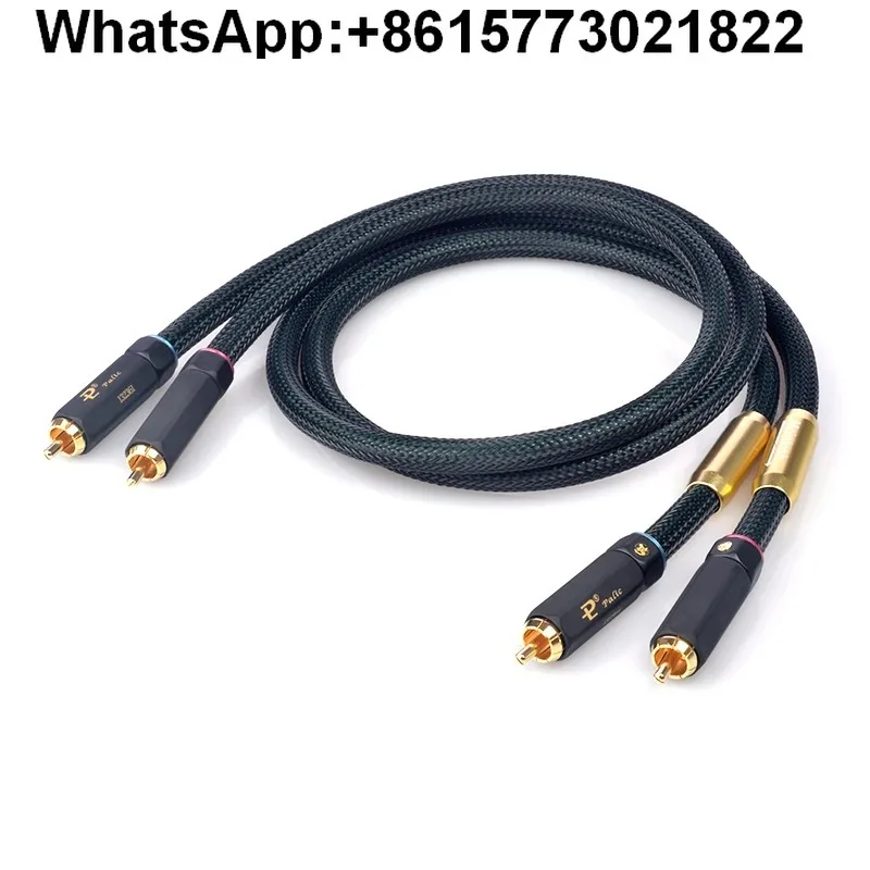 

Американский для McIntosh 4-ядерный CD-декодер из чистой меди, усилитель мощности RCA, двойной кабель аудиосигнала лотоса (1 шт.)