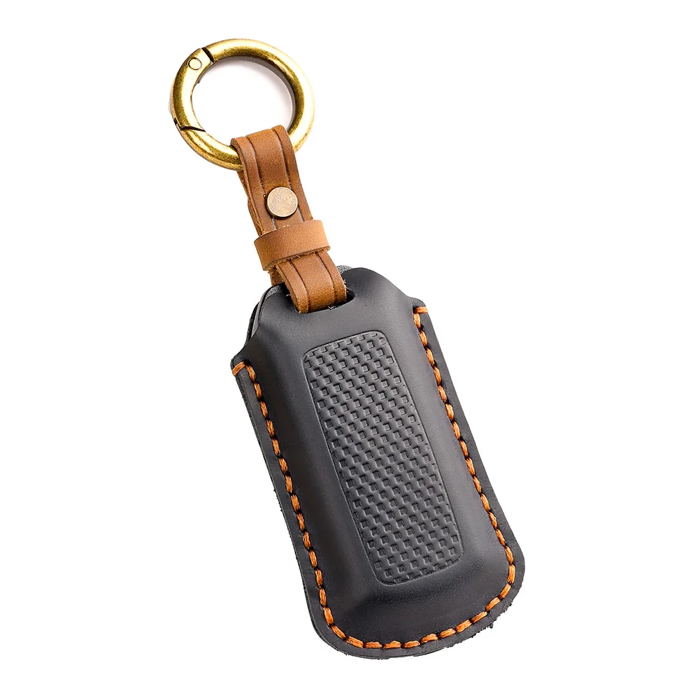 High End Cowhide Leather Key Cover for Honda 3 Button Key Built to Last Provides Superior Protection for Your Key