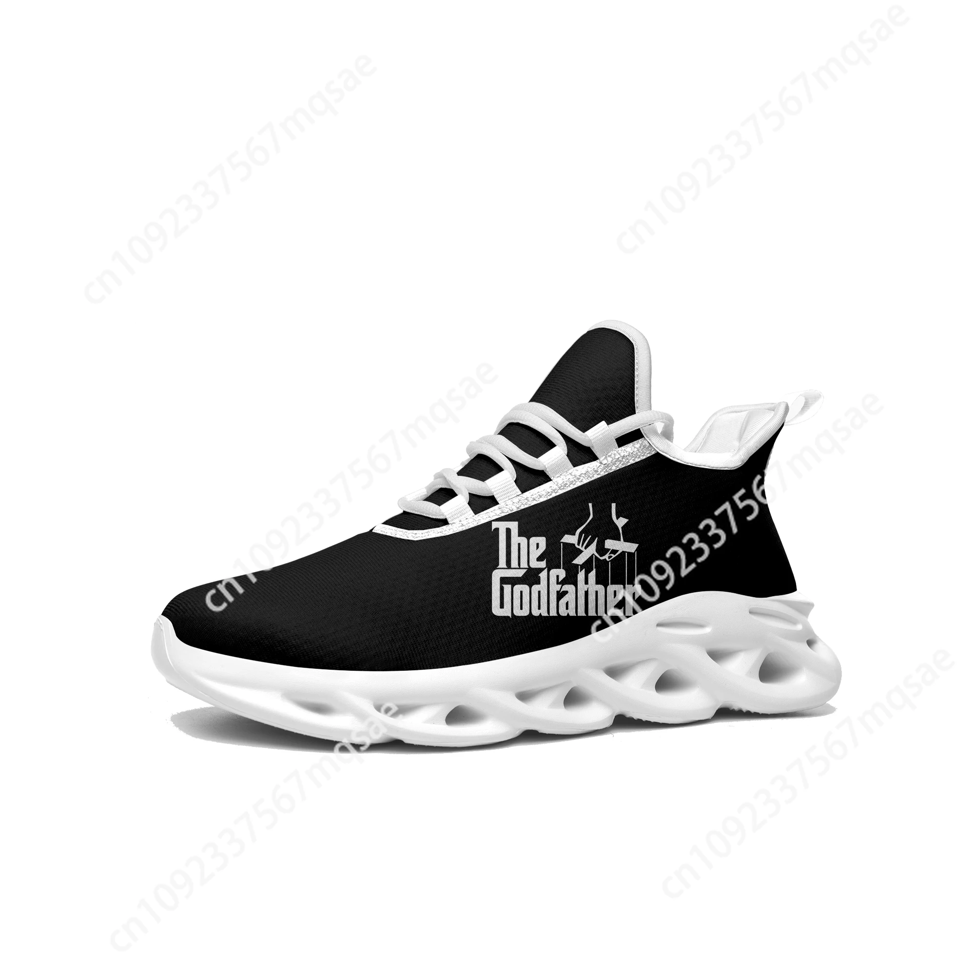 The Godfather Hot Movie Flats Sneakers Mens Womens Sports Running Shoes Anime High Quality Sneaker Lace Up Mesh Custom Made Shoe