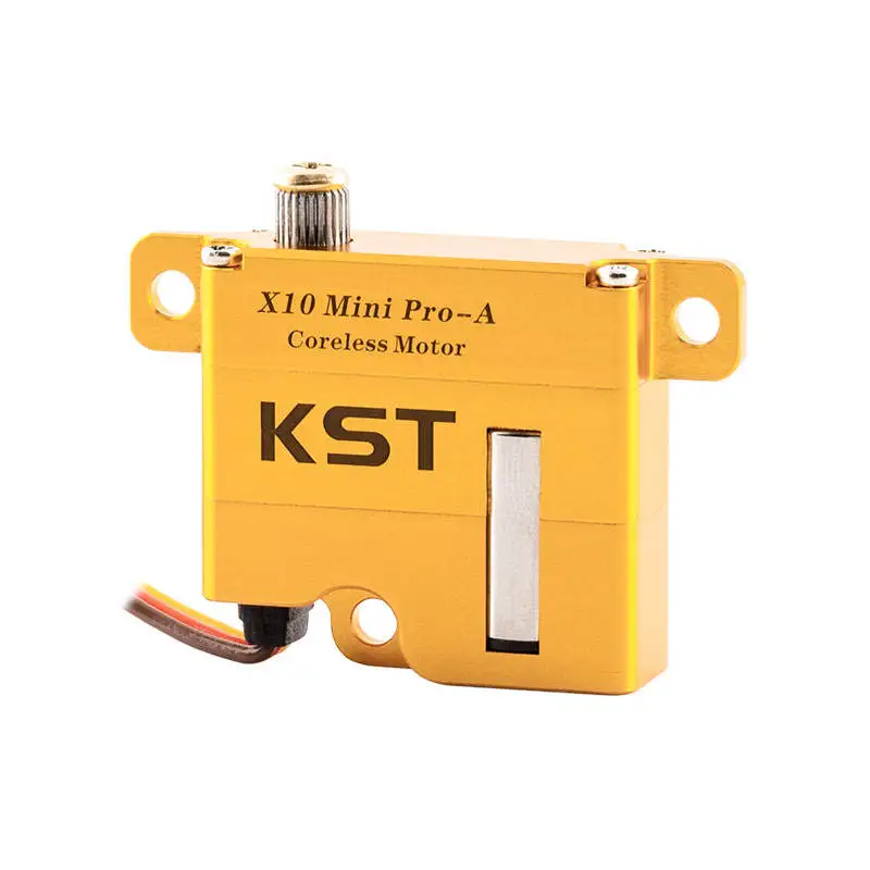 

KST X10 Mini Pro Цифровой безредукторный мотор с крутящим моментом 8.0 кгс.см и временем отклика 0.08 с для соревновательных планеров и больших крыльев