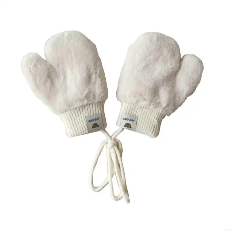 

Q22D теплые детские перчатки детские шеи висящие перчатки зимние перчатки для активного отдыха на открытом воздухе