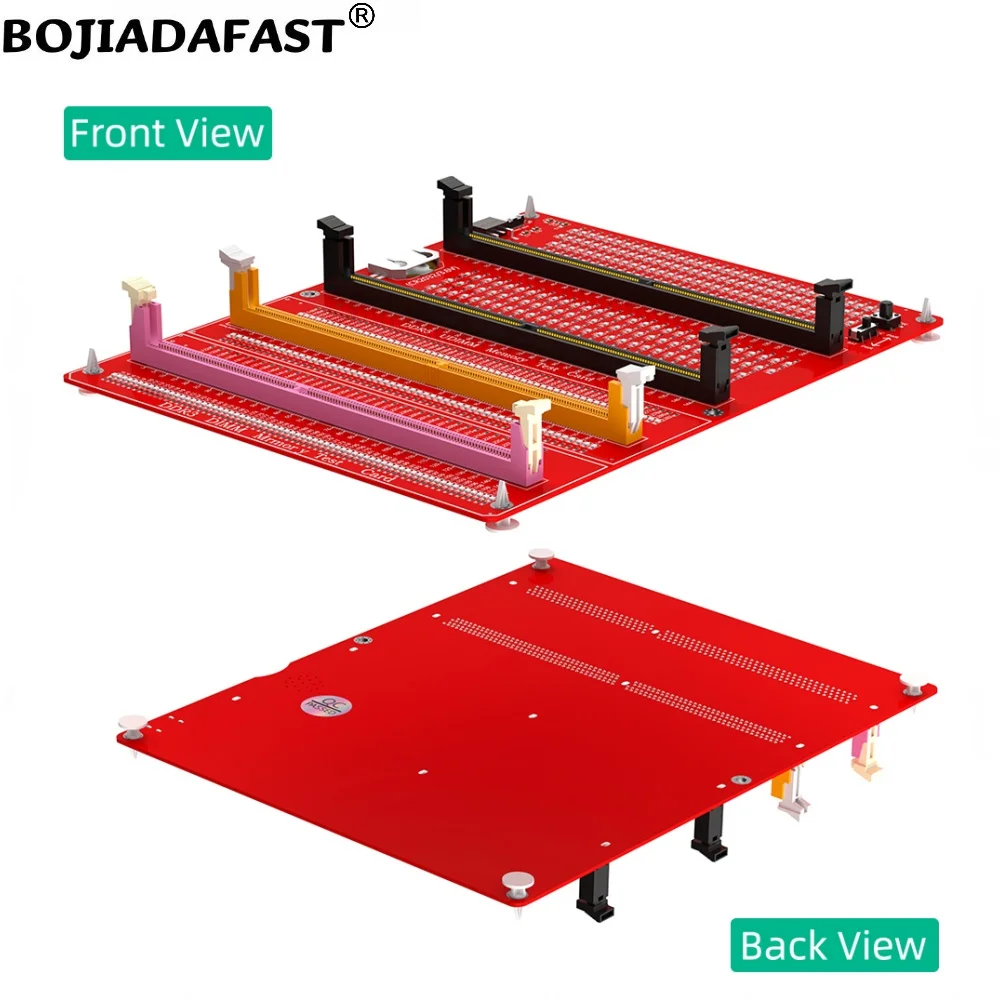 Imagem -04 - Memória Ram Tester com Indicadores Led Testando Cartão de Diagnóstico Ddr3 Ddr4 Ddr5 Rdimm Udimm