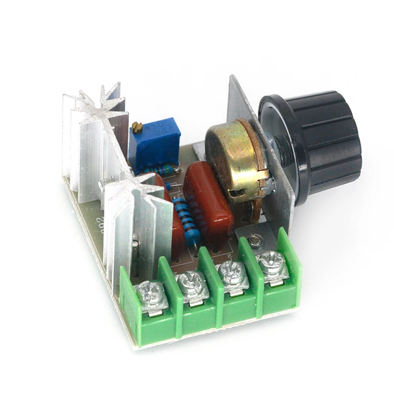 Neues 2000W SCR Spannungsregler Geschwindigkeitsregler Thermostat Spannungsreglermodul