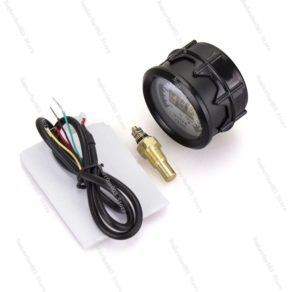

52mm Dual Digital Gauge for Car Modification Voltage RPM Boost Water Temp Oil Temp Meter