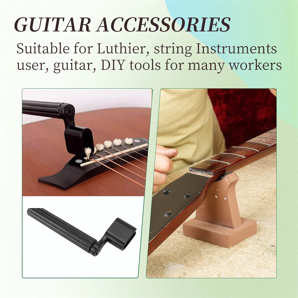 

LALA 45 шт. набор инструментов для ремонта гитары с сумкой для переноски большой набор инструментов для ухода за акустической гитарой электрогитары