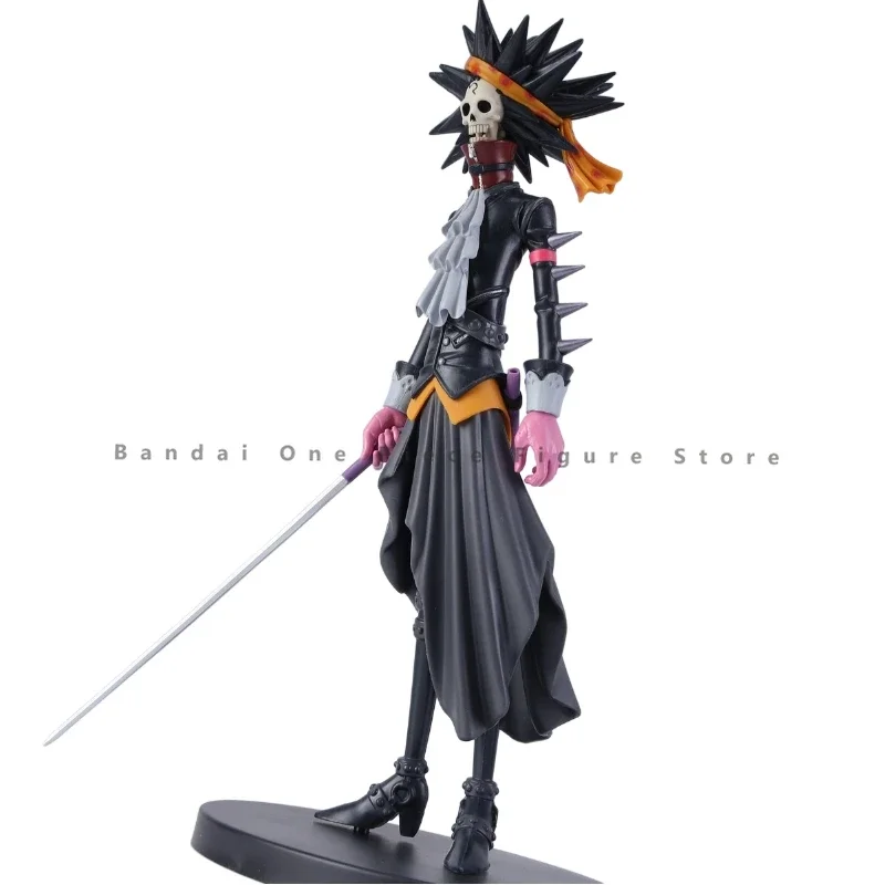 In Stock Original Bandai DXF THE GRANDLINE MEN FILM RED Brook Action Anime Model Collector Animation Figures Toys Gifts