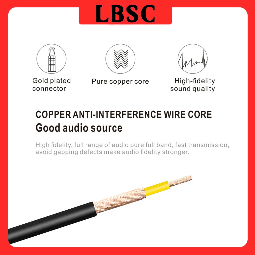 كابل فيديو لكاميرا الفيديو RCA AV 3.5 مللي متر ، ذكر 3.5 مللي متر إلى 3RCA ذكر ، مقبس صوت ستيريو ، كابل AUX