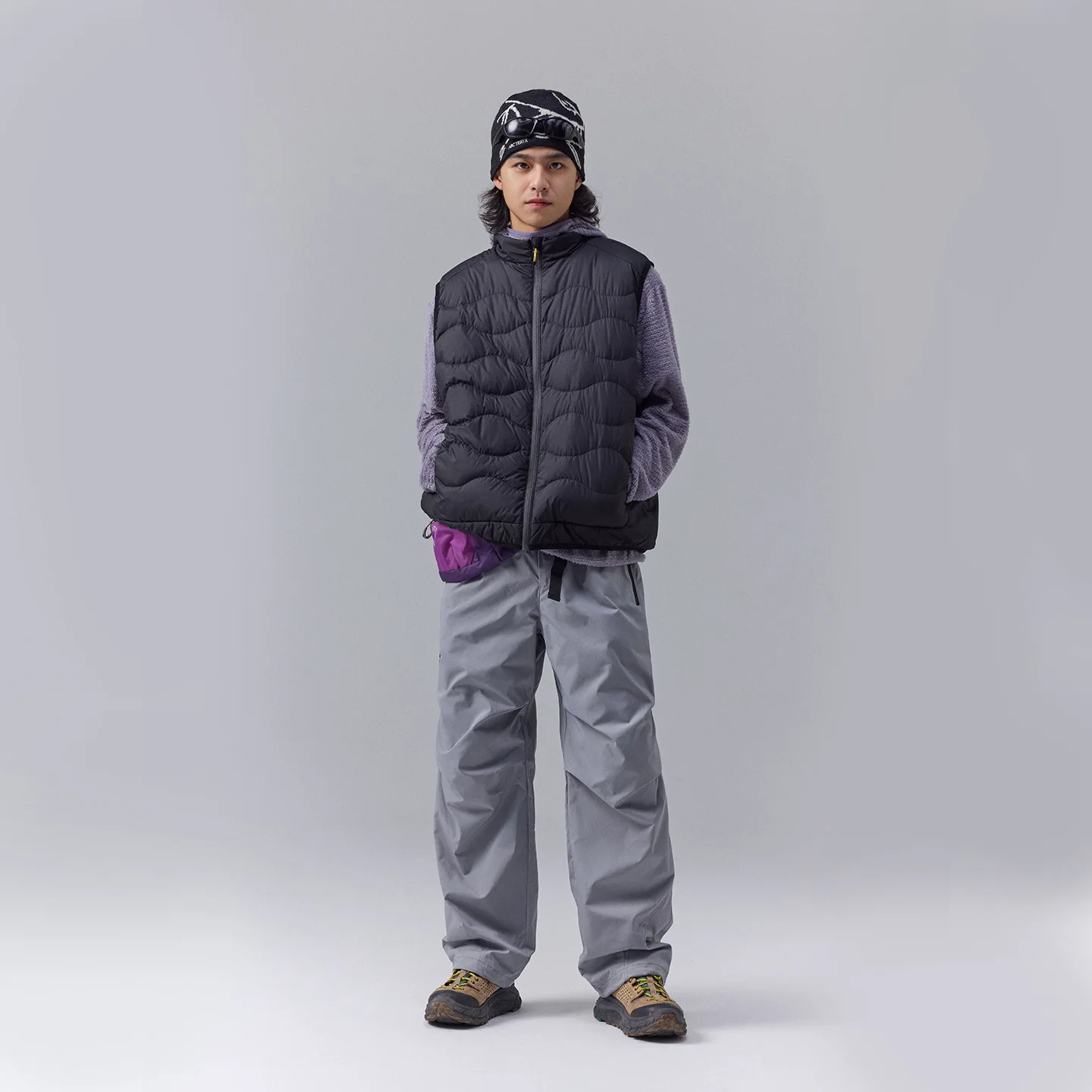 Winter New Outdoor Mountain Style Color-Blocking Lightweight Down Vest - Trendy Unisex Design for Men & Women