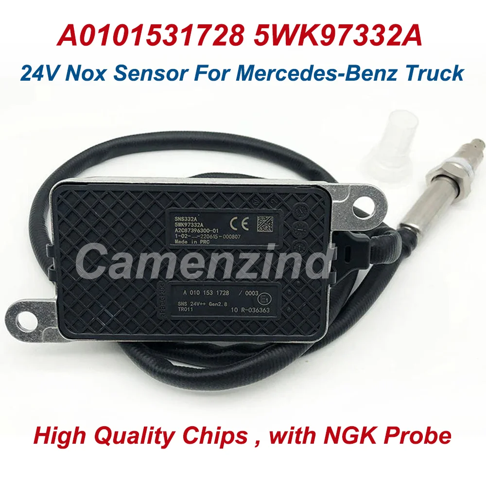 

Высокое качество 5WK97332A A0101531728 5WK9 7332 Датчик оксида азота для грузовика Mercedes-Benz 24 В, сделано в Германии