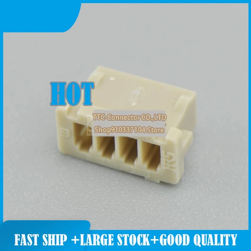 100pcs/lot DF13-4S-1.25C shell 1.25mm DF13 series  100% New and Original