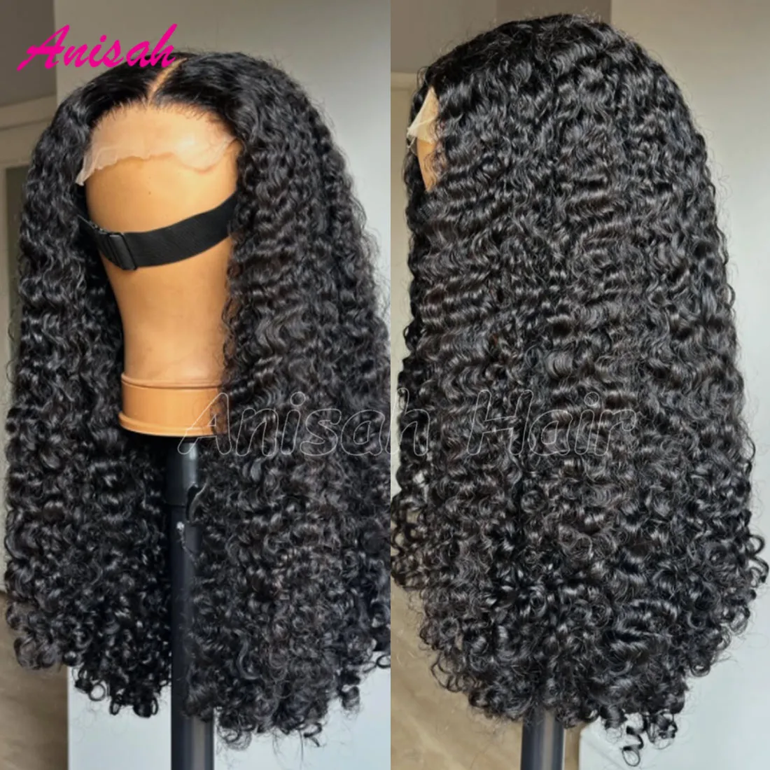 

Burmese Curly Human Hair Wigs 13x4 13x6 Full Lace Frontal Wig 100% Remy Virgin Human Hair Glueless Lace Closure Wigs PrePlucked