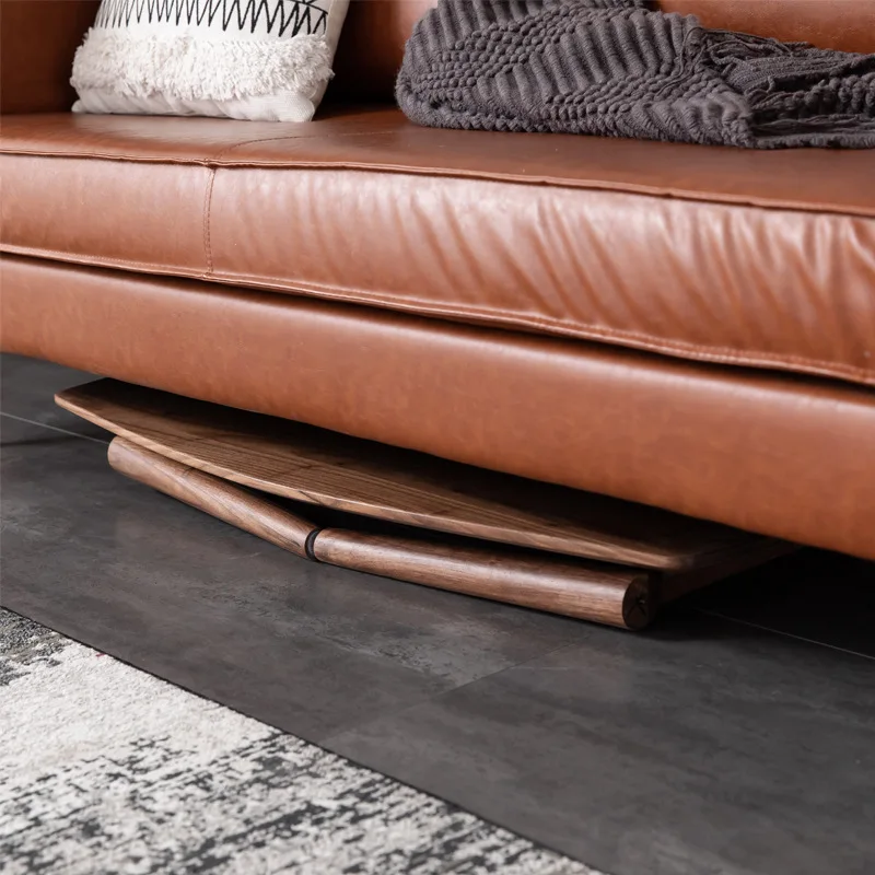 โต๊ะกาแฟพับได้ทรงนอร์ดิก วัสดุไม้วอลนัทสีดำ โต๊ะน้ำชาแบบเรียบง่ายทันสมัย สไตล์ญี่ปุ่น เหมาะสำหรับอพาร์ทเมนต์ขนาดเล็ก