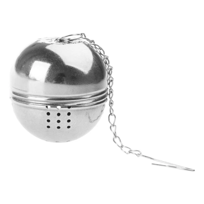 

G6KF Stainless Steels Teas Infuser with Rope Chain Teapot Teas Filter Spices Mesh Sieves Teas Ball Loose Leaves Spices Strainer