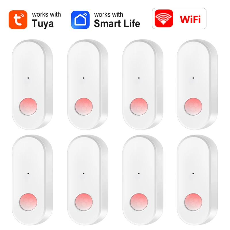 Tuya WiFi PIR Motion Sensor Smart Home Menschlichen Körper Infrarot Detektor Sicherheit Smart Leben Funktioniert Mit Alexa Google Hause