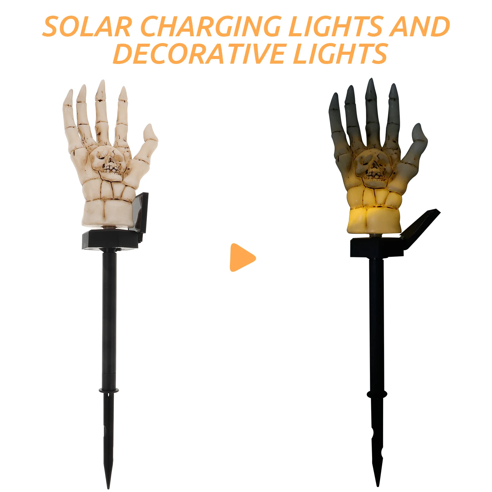 

Light Warm White Outdoor Decor Halloween Stake Solar Garden Lights Decorative Solar Garden Stakes Yard Lights