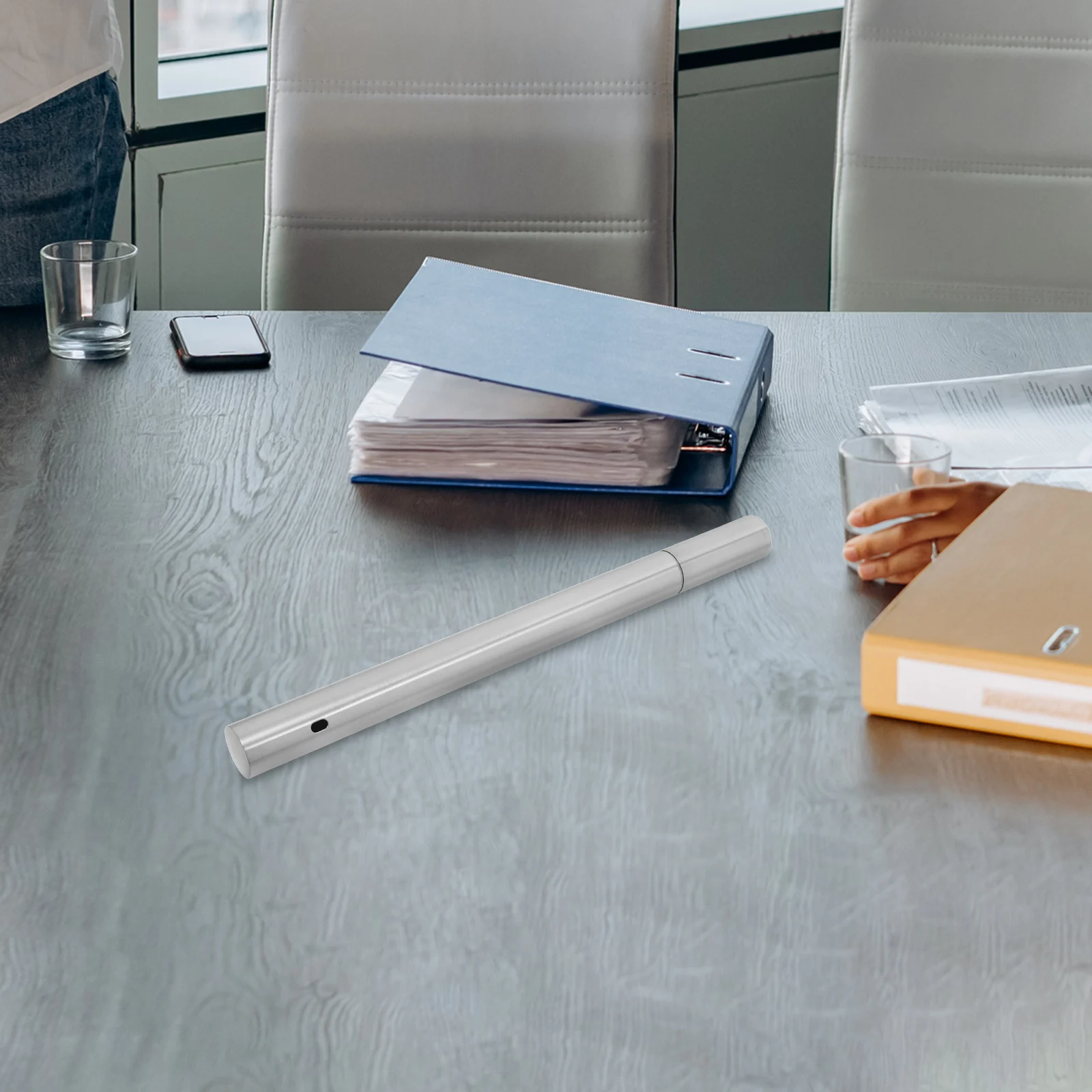 

Stainless Steel Certificate Holder Tube Diploma Document Storage Cylinder File Box Birth Certificate Protector Scroll Keeper