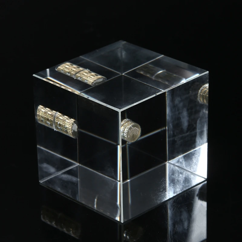 Made of High Quality Mapping  Interesting Various Portrait Landscape Optical Glass Cube Nut Camera Lens Effect Filter