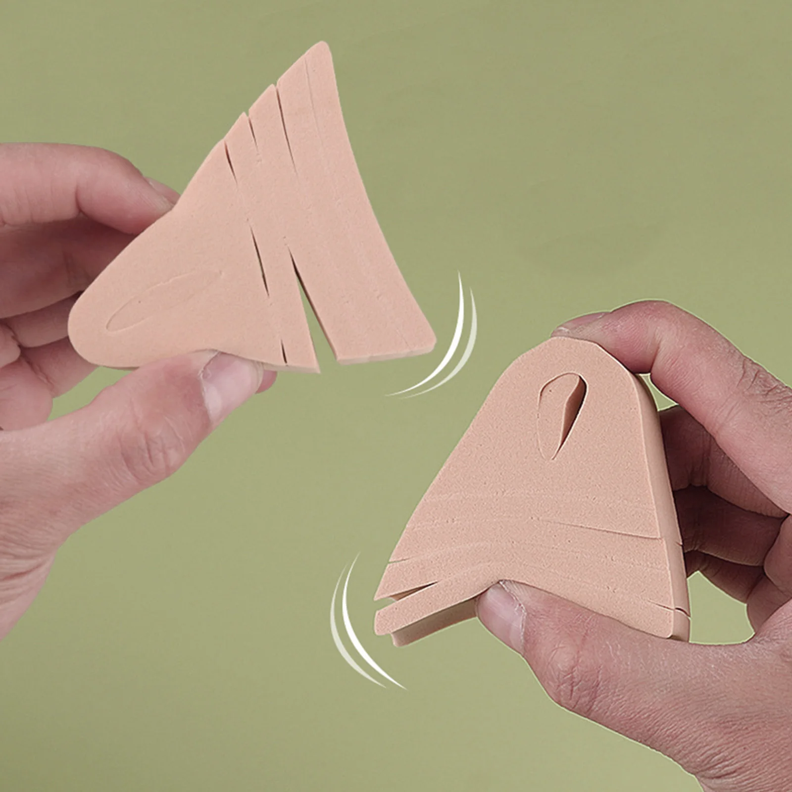 

4Pairs Anti-Slip Heel Pads Shoe Toe Inserts for Too Big Shoes Adjustable Reusable Comfortable Fit for Pumps Flats Sneakers