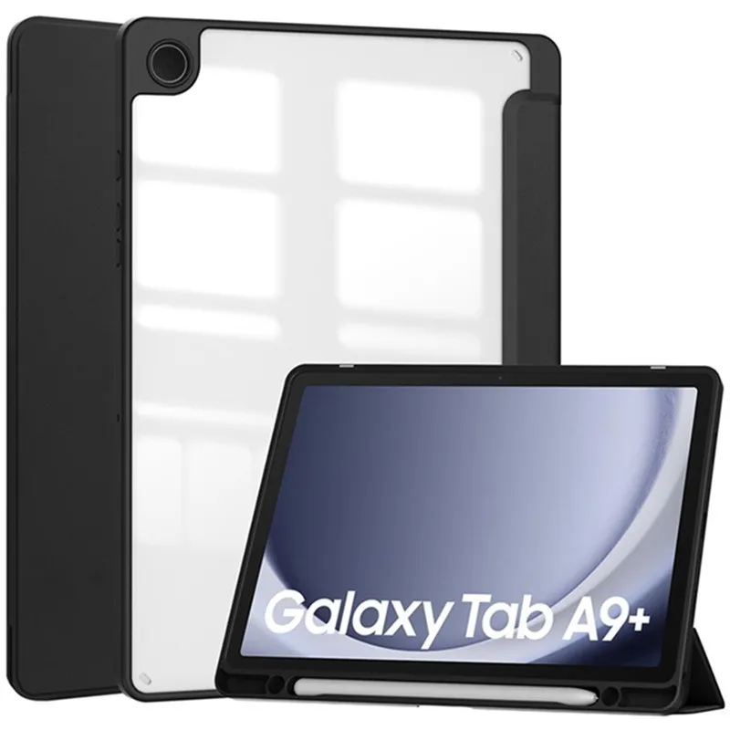 

Чехол для Samsung Tab A8 A9 A9 Plus S6 Lite 10,4 дюйма S8 11 дюймов S9 S9FE Plus 12,4 дюйма S10FE Plus 13,1 дюйма S8 Plus, чехол с держателем для карандашей