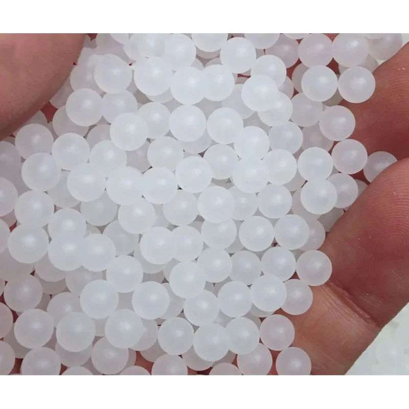Picture 6: White Solid PP Ball Bead Diameter 2mm 3mm 3.175mm 7mm 9.525mm-38.1mm 40mm 45mm 50mmPlastic Polypropylene Smooth Balls