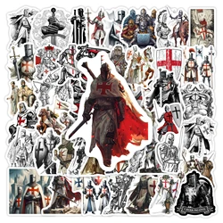 Crusader Templar Knight Stickers History Art DIY Gift Kids Toy Waterproof Decal for Laptop Phone Luggage Bottles Decorative