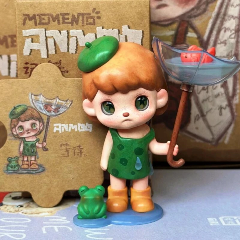 ของแท้อันมู เมมโมรี่ แฟรกเมนท์ ซีรีส์กล่องปริศนาของเล่นคาวาอิอะนิเมะแอ็คชั่นฟิกเกอร์ดีไซเนอร์ตุ๊กตาสะสมสาวของขวัญวันเกิด