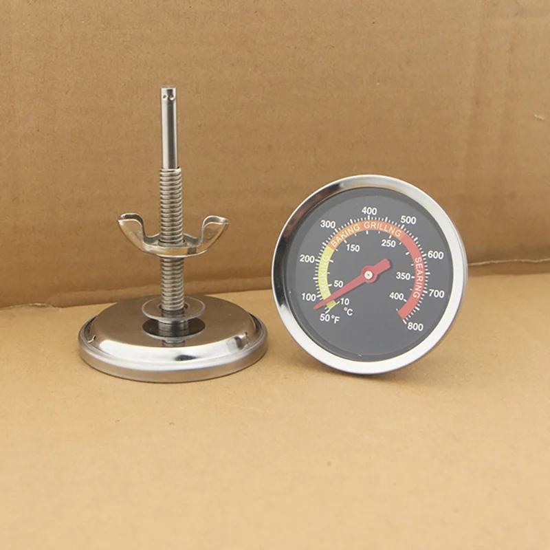 400 ℃/800 ℉ BBQ Grill Thermometer Professional Stainless Steel Temperature Detector