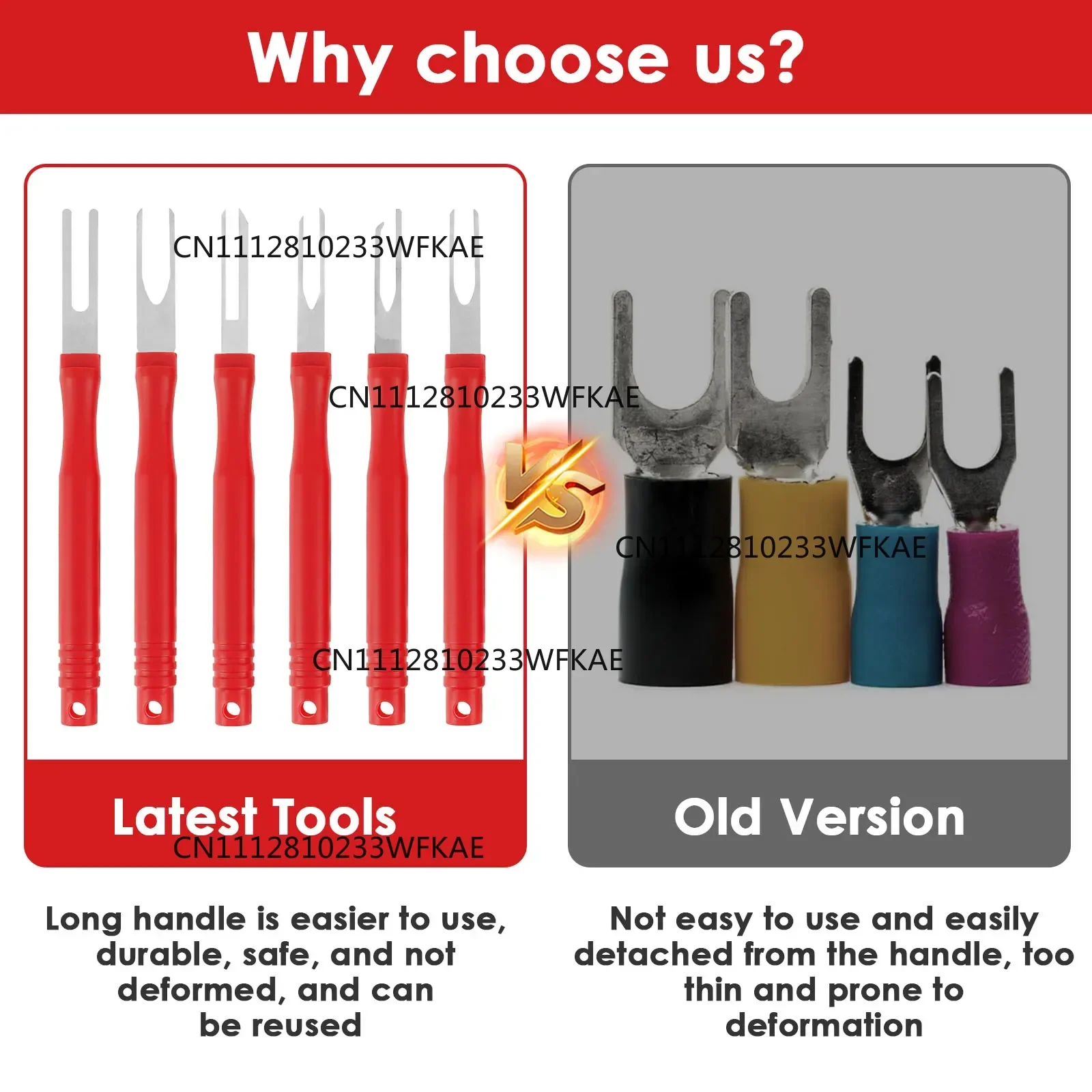 36Pcs Car Terminal Removal Kit Reusable Electrical Wire Plug Connector Pin Release Tool Stainless Steel Pin Extractor Tools
