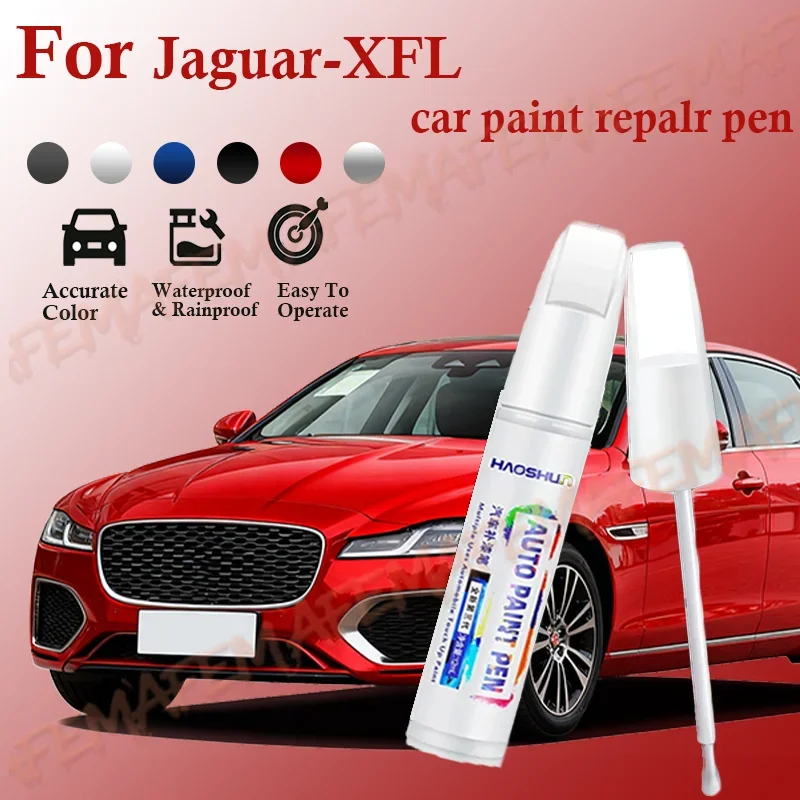 For Jaguar XFL  2017-2025  Paint Repair Pen Touch Up Scratch Remover DIY Auto Accessories Black White  herramientas automotriz