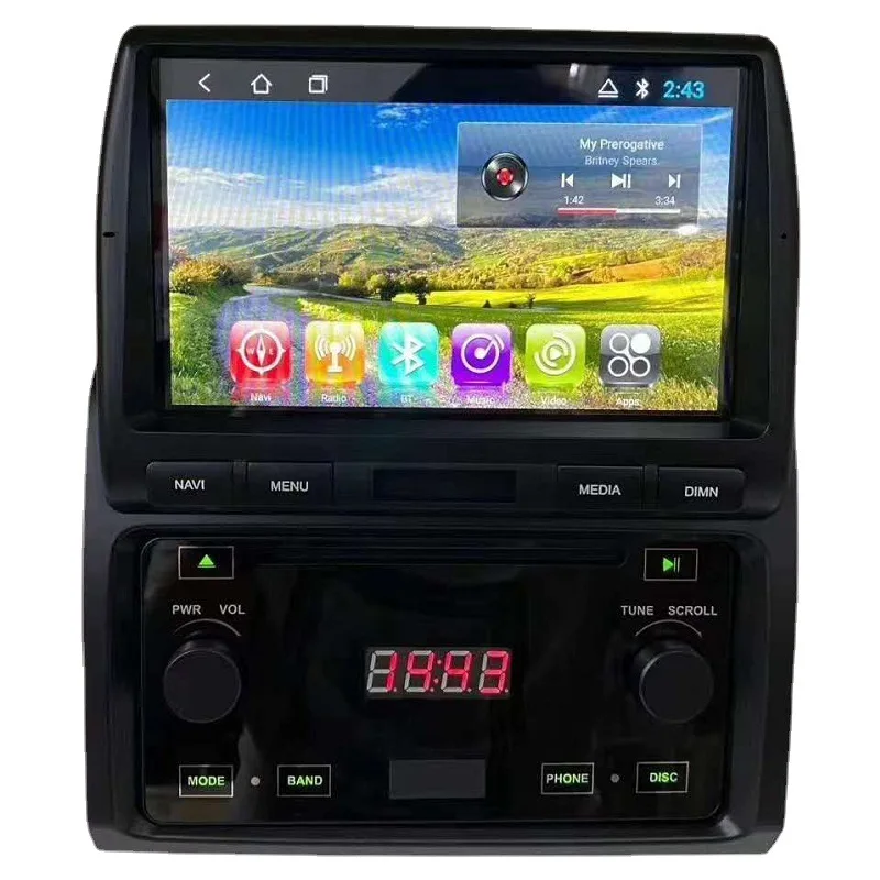 FOR Toyota LC76/86 Modified Android Large-screen Navigation All-in-one Machine