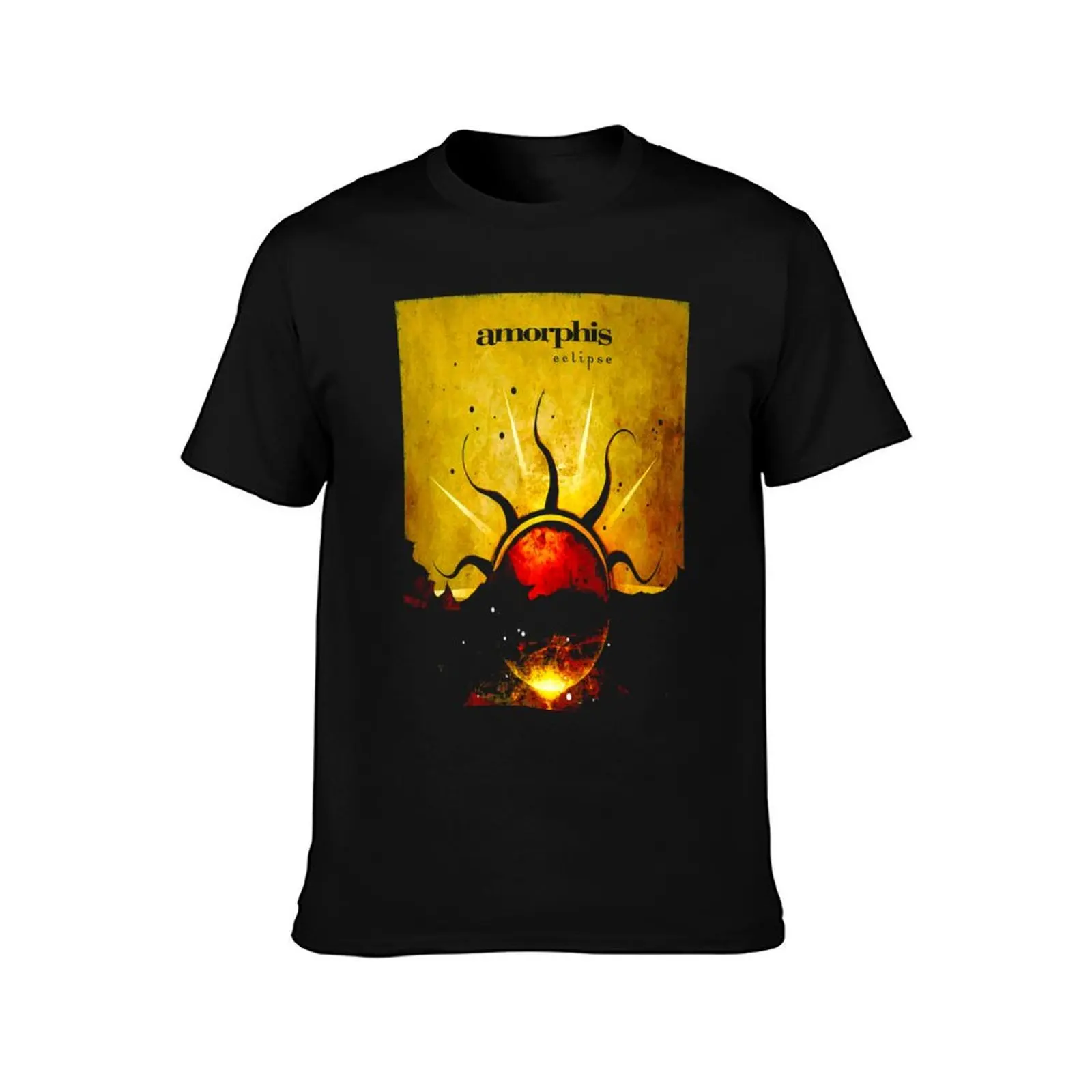 Eclipse Amor Amor Heavy Metal Band T-Shirt Sports Basic Short Sleeve T-Shirt