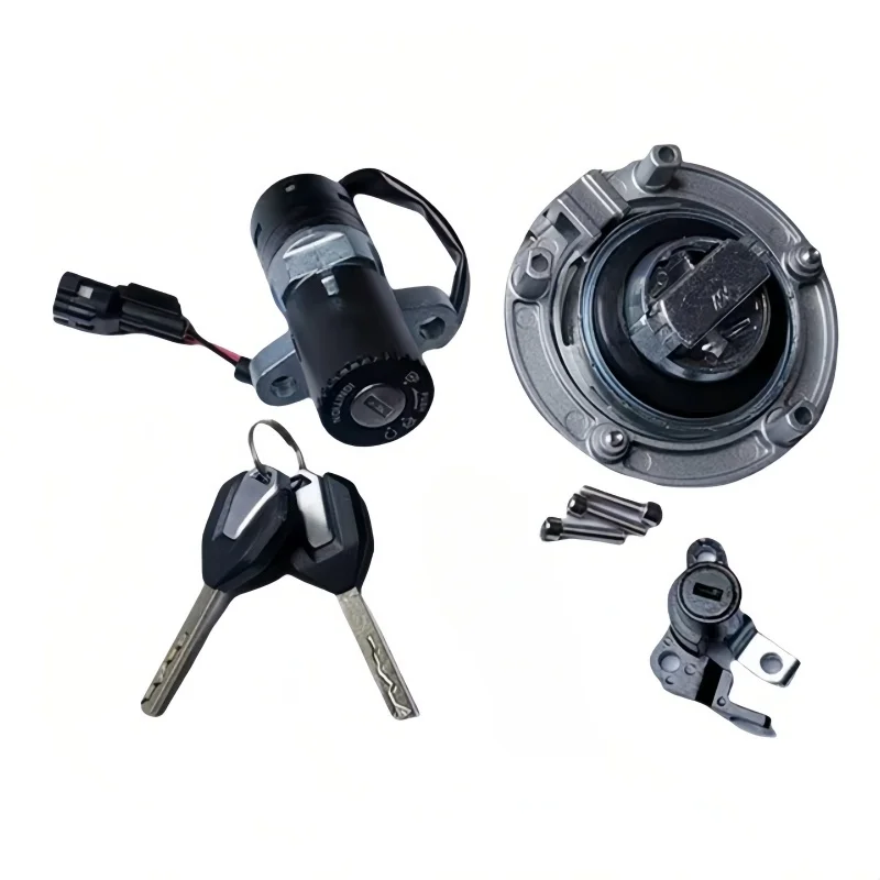 For CFMOTO CF Moto 250SR  300SR  CF250SR 250 SR 2016-2021 Motorcycle Ignition Switch Gas Cap Key Set Accessories