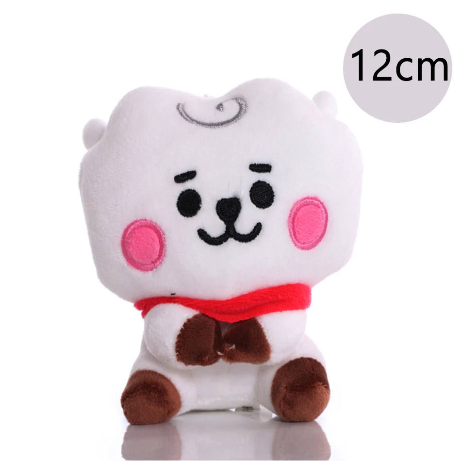 Heißer B-T-21 Plüschtier-Rucksack-Anhänger: Tata, Koay, Shooky, Mang, Cooky Cartoon-Tierfigur für Schlüssel, Handy und Büro – Perfektes Geschenk für Freunde