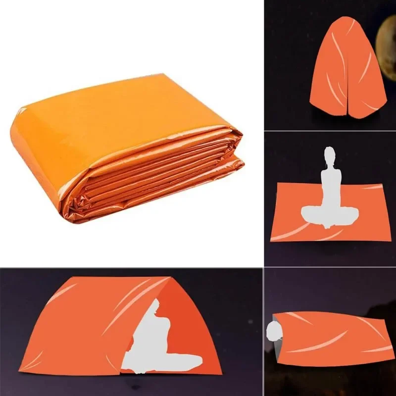 Wilderness survival insulation blanket