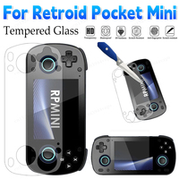 for Retroid Pocket Mini Protective Screen Protector Films Anti-Scratch HD Tempered Glass Film Ultra-Clear Screen Tempered Film