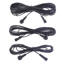 1PC High Quality 3M 5M 10M Low Frequency Universal Wear Resistant Portable Solar Spotlights Waterproof Cord Extension Cable