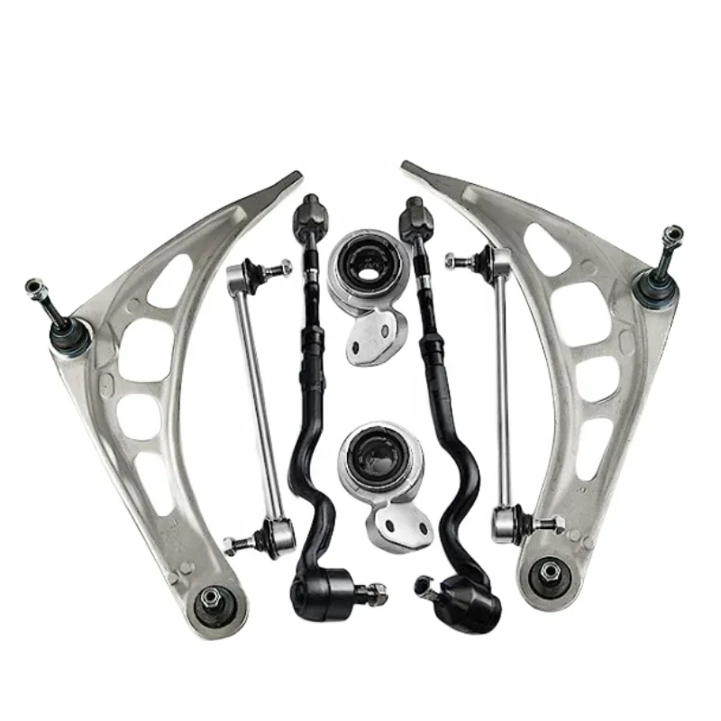 BMW E46 318i 320i 323Ci 328i 328Ci 323i 323i 325i 325Ci 8pcs Front Suspension Kit Upper Suspension System Lower Control Arm