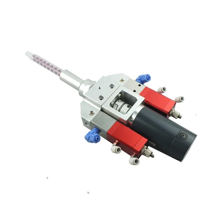 DJF-61 electric mixing AB glue valve metal material can be fine tuned to bring back suction labor-saving glue filling valve