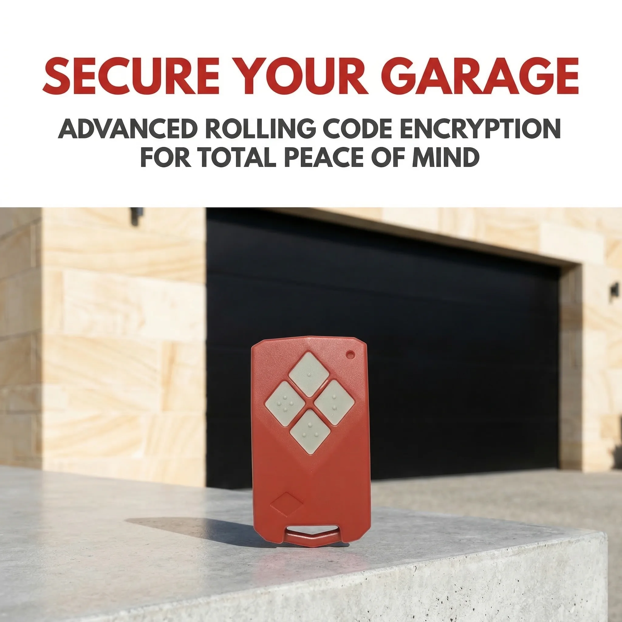 Roll A Door for B&D Tritran TB5 433mhz Garage Door Remote BND TB5V2 for B&D SDO-4V1 3V1 CAD 2V1 1V2 P Roller Garage Door Motor