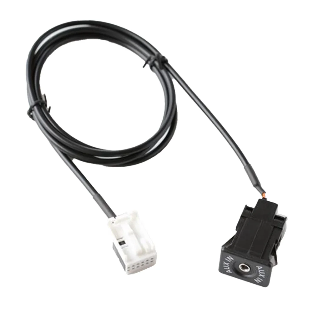 Car Extend Aux Cable AUX Cable Flexible Positioning Secure Connection For BMW E60 E63 E64 E65 E66 E81 E82 E87 E88