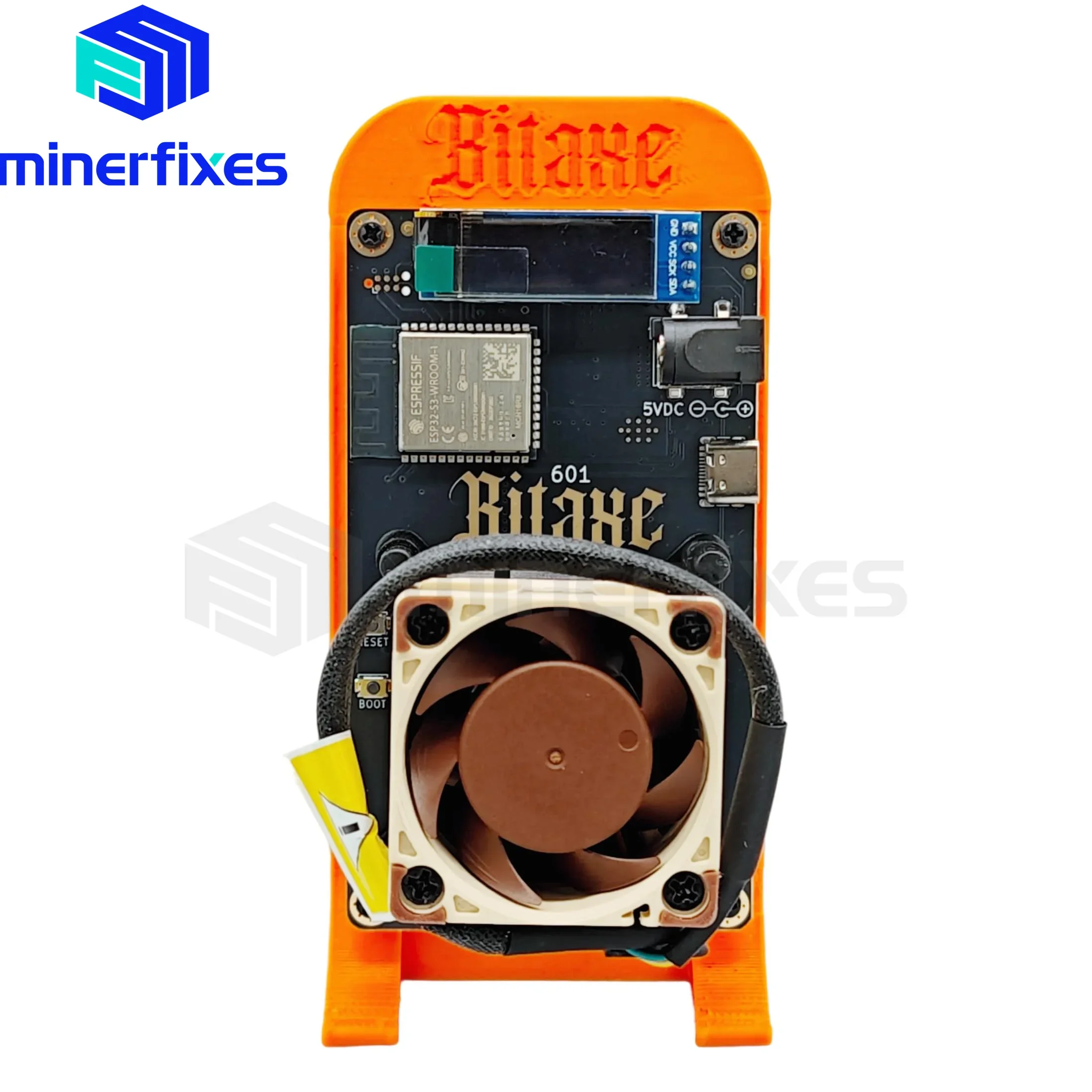 Nouveau Bitcoins Miner Bitaxe Gamma 601 Cryptos Miner 1.2TH/S de Antminer S21 Pro Asic Miner BTC Miners usage domestique 100% silencieux