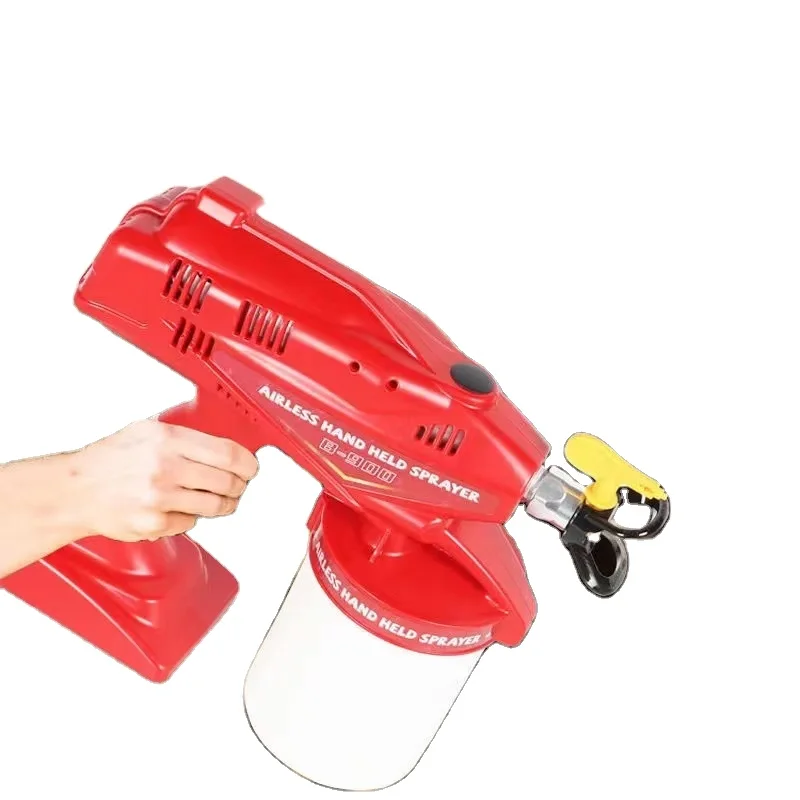 Kleine Latexfarbe und Coichtung Spray Werkzeug Elektrische Lithium-Spritzpistole