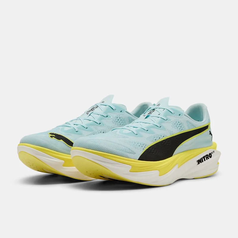Puma genuine shock-absorbing men's breathable lace up comfortable sports running shoes 312127-03